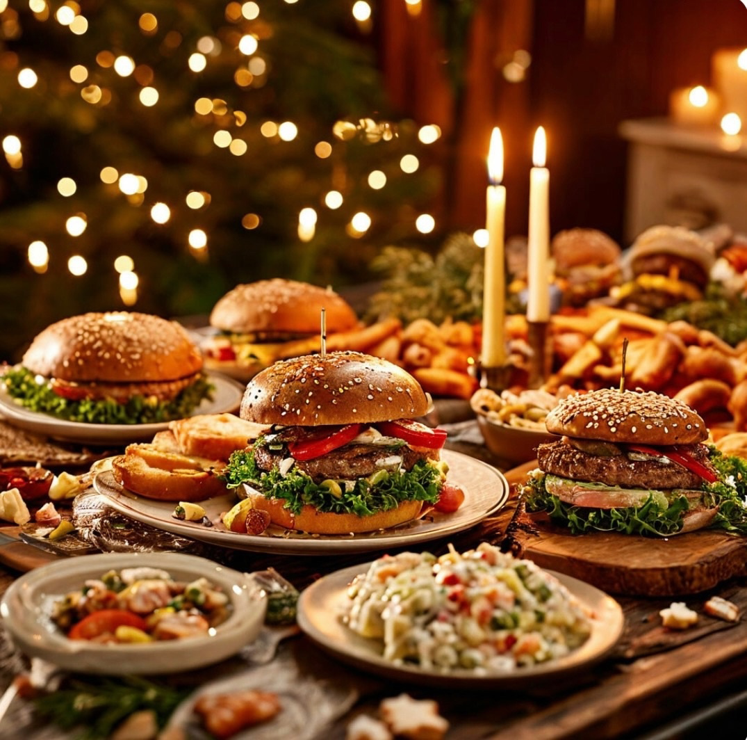 Burger Club Loft дарит подарки к Новому году и Рождеству