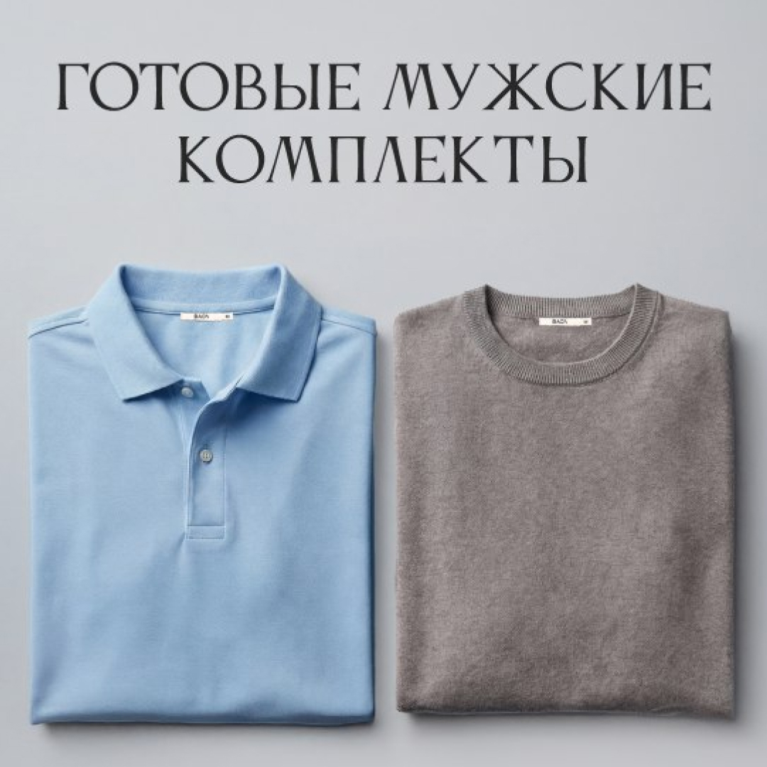 Соберите идеальный мужской образ за 5 999 рублей в магазине BAON!